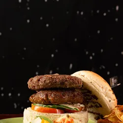 Double beef burguer Al 24kt