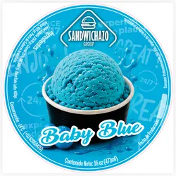 Helado Italiano Baby Blue 