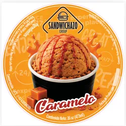 Helado Italiano Caramelo 