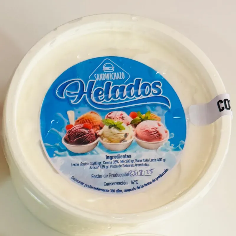 Helado Italiano Coco Natural 