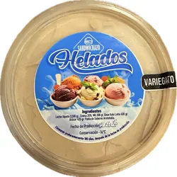Helado Italiano Variegato Oro Nero