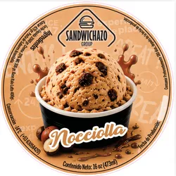 Helado Italiano Nocciolla 