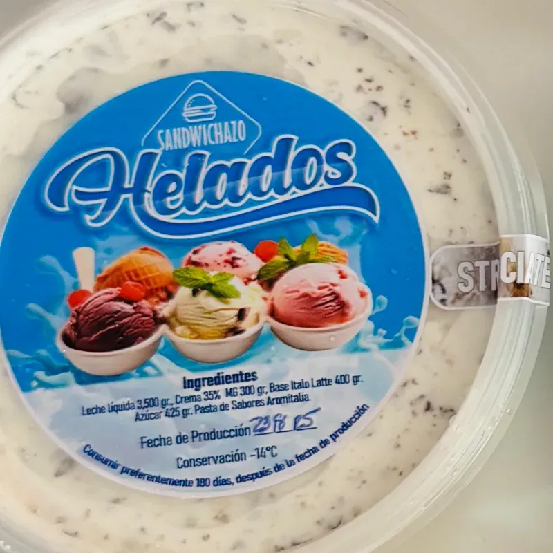Helado Italiano Stracciatella 