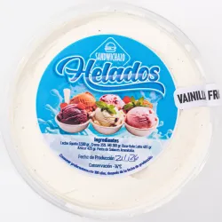 Helado Italiano Vainilla Francesa 