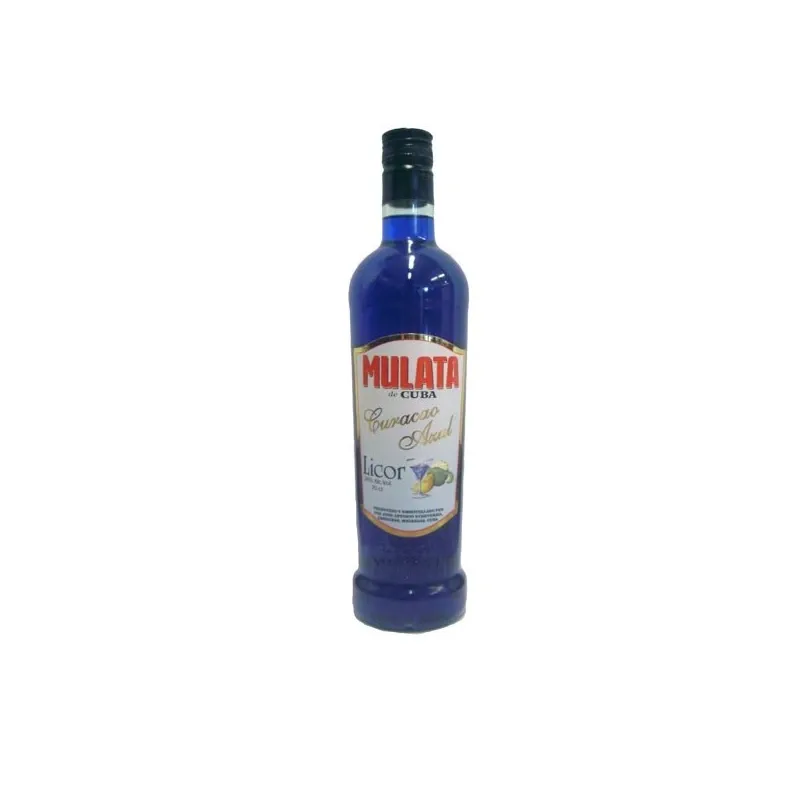 Licor Curacao Azul trago