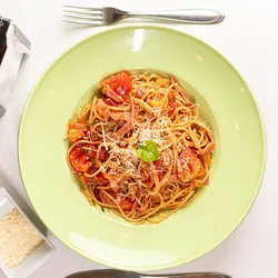 Pastas con Jamón y Queso 