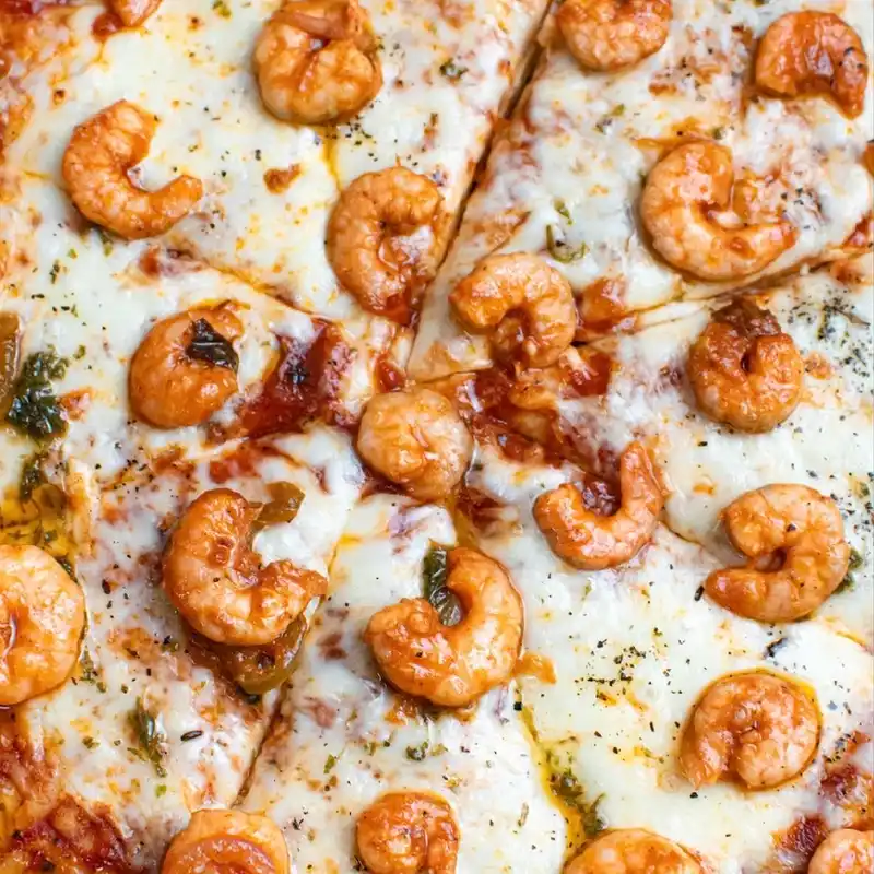 Pizza de Camarones 