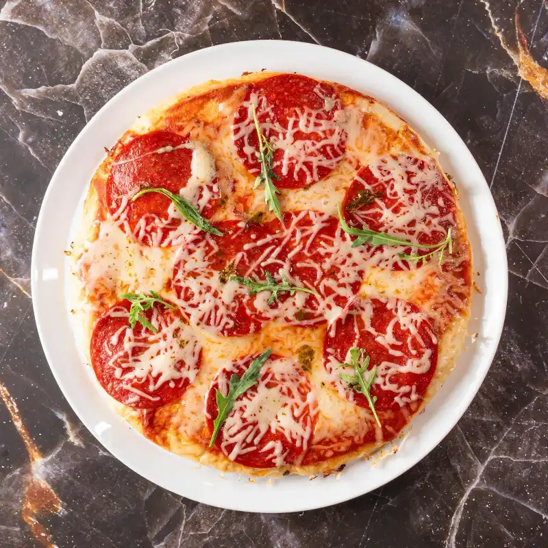 Pizza de Chorizo Vela