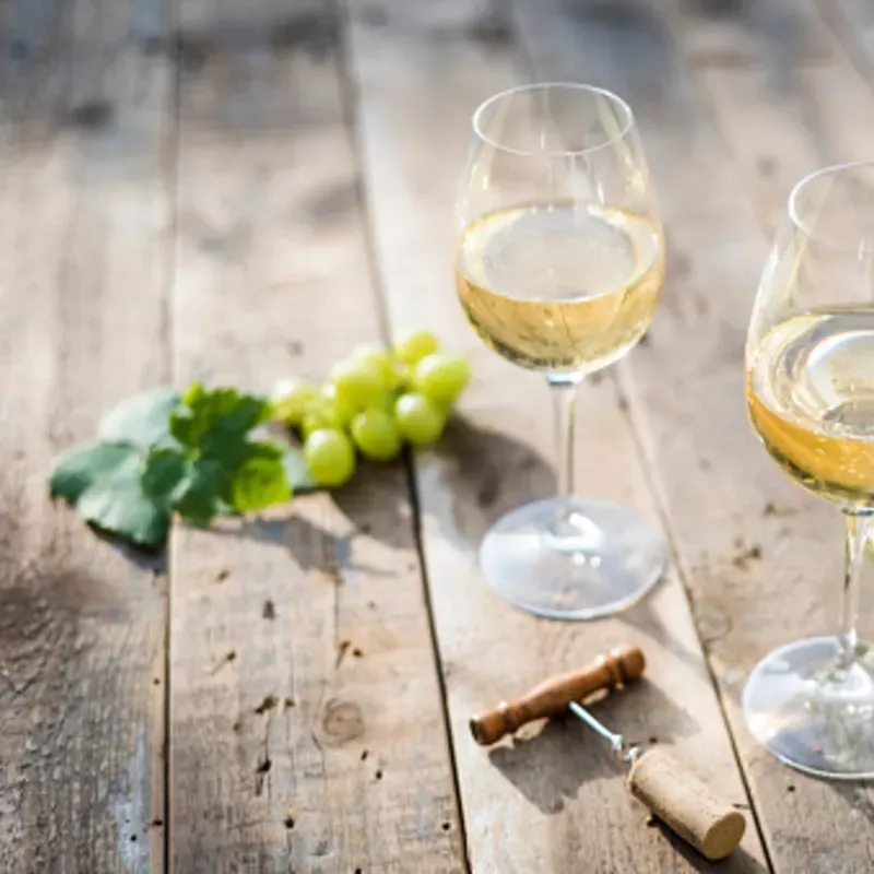 Vino Blanco Chardonnay Copa