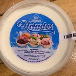 Pote de Helado 16onz Yogurt Griego