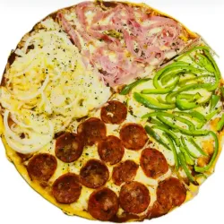 Pizza 4 estaciones  