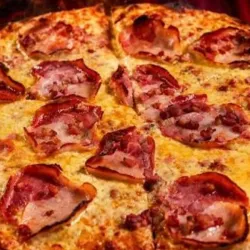 Pizza de Lomo Ibérico de Bellota