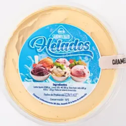 Pote de Helado 16onz Caramelo Salado