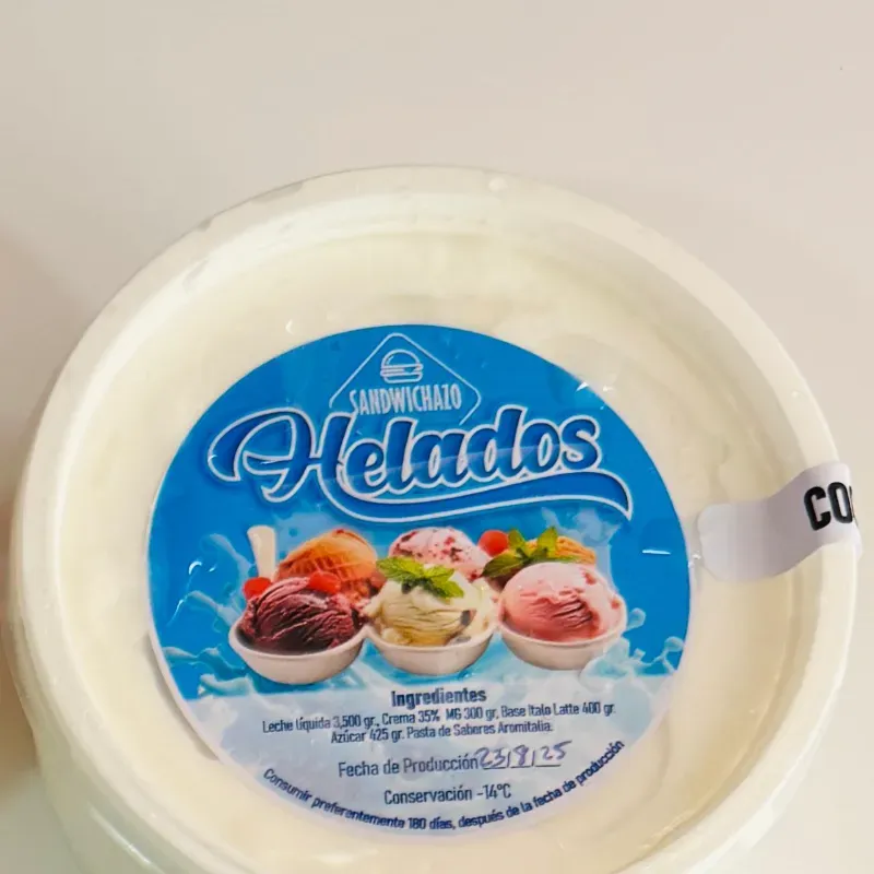 Pote de Helado 16onz Coco