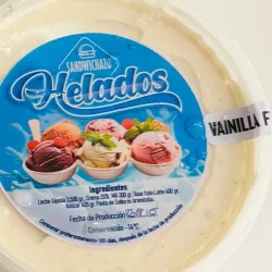 Pote de Helado 16onz Vainilla Francesa