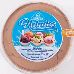 Pote de Helado 16onz Ferrero Rocher