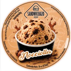 Pote de Helado 16onz Nocciola