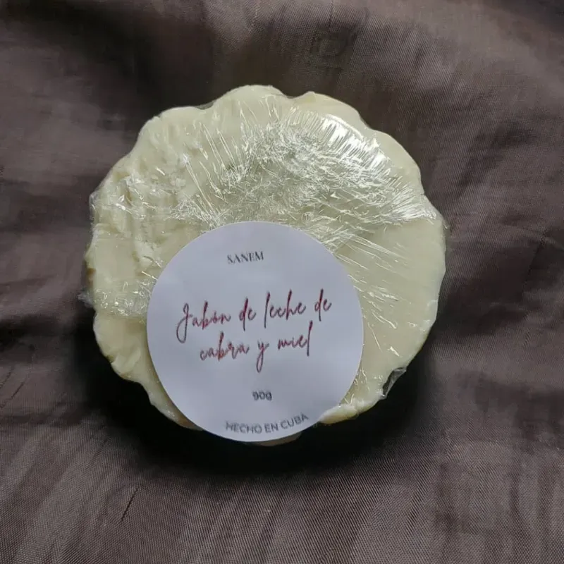 Jabón de Miel y Leche de Cabra 🤍🐏🍯