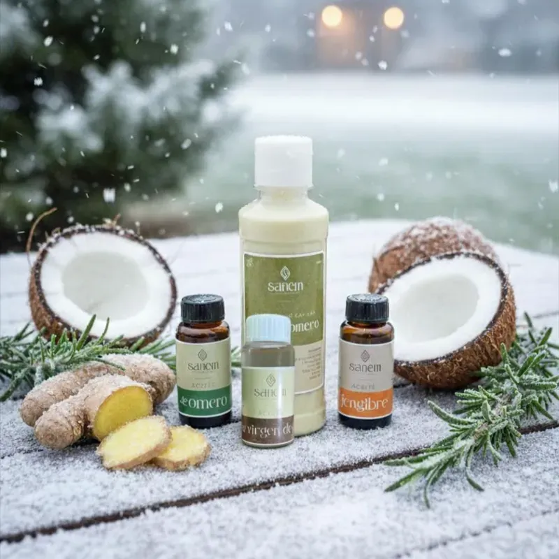 Tratamiento capilar de coco 🥥y romero🌿