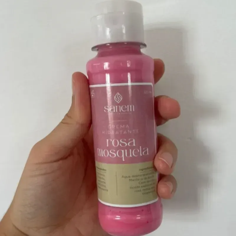 Crema hidratante de rosa mosqueta 