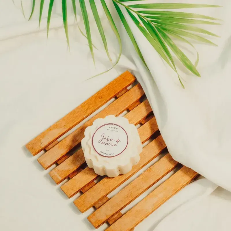 Jabón de Aloe Vera 🍃