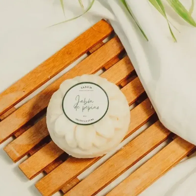 Jabón de pepino 🍃