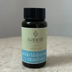 Sérum facial de ácido hialurónico y vitamina E 