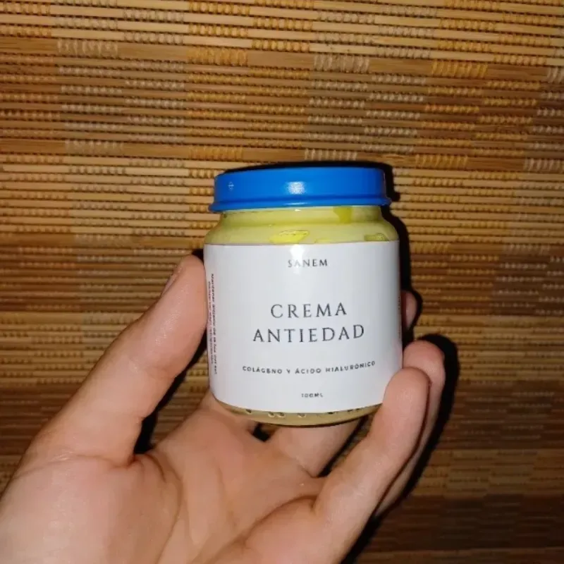 Crema antiedad de colágeno y ácido hialurónico     