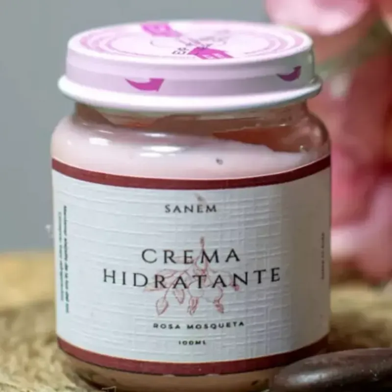 Crema hidratante de rosa mosqueta