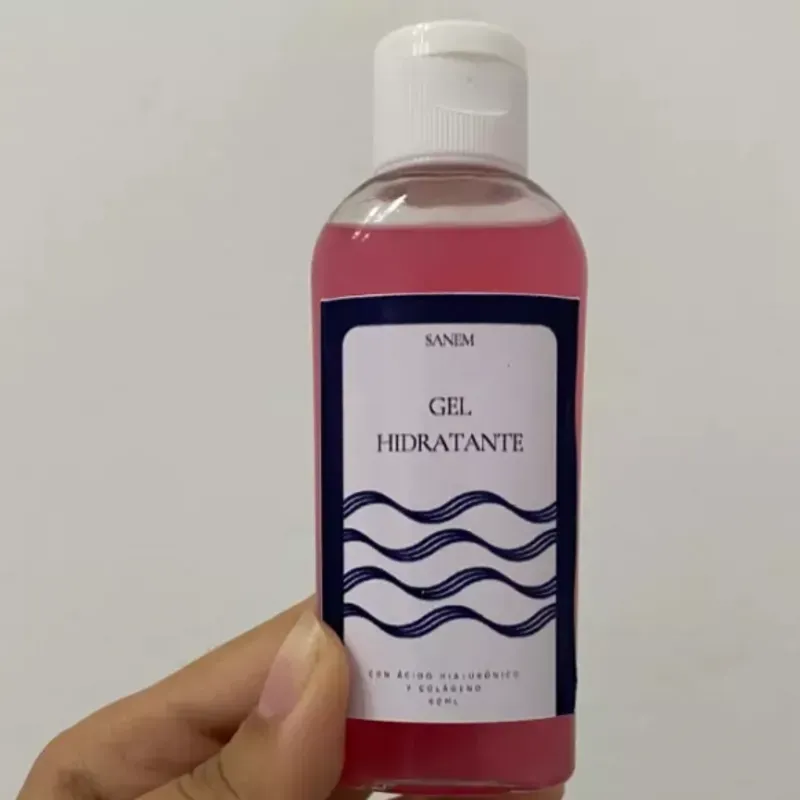 Gel hidratante con colágeno