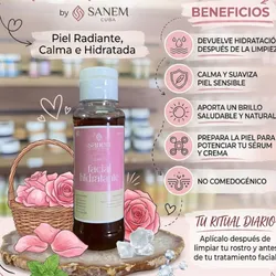 Tónico facial de rosas
