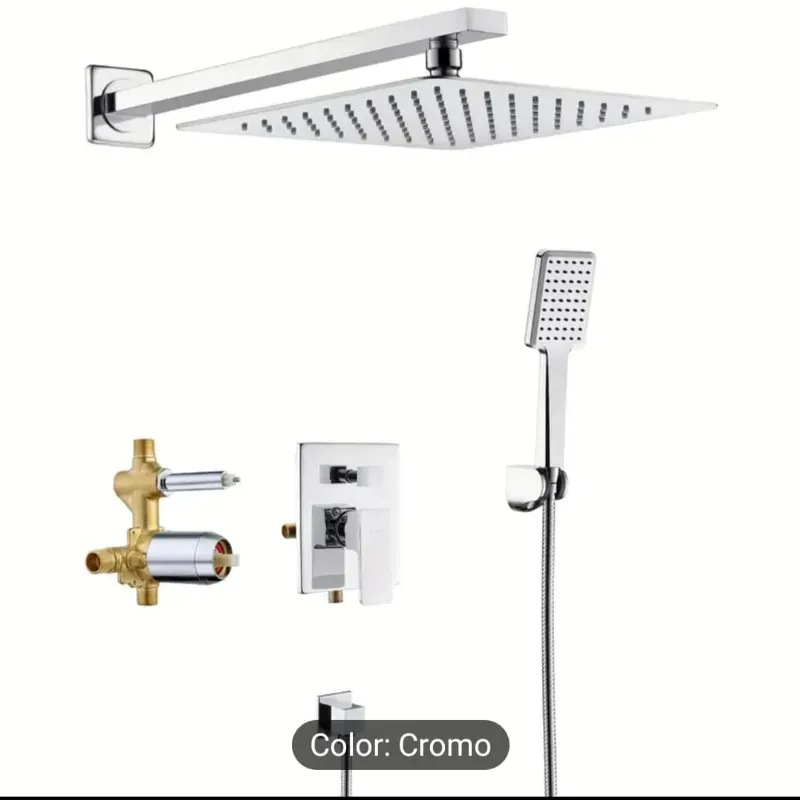 Ducha mezcladora de empotrar 