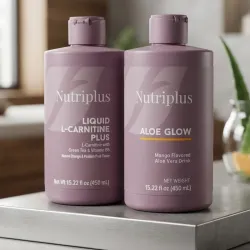 Áloe glow y L- carnitine