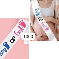 Bandas para revelacion de sexo