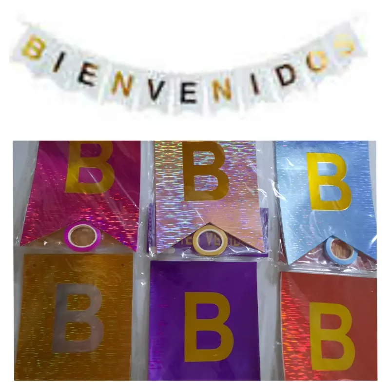 Banderin de Bienvenido 