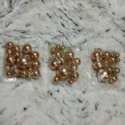 Bolas decorativas Dorada