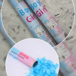 Bomba confeti para Revelacion de sexo del BB