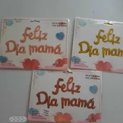 cartel inflable Feliz Dia Mama