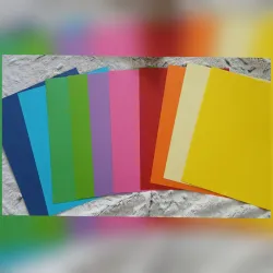 Cartulina de colores