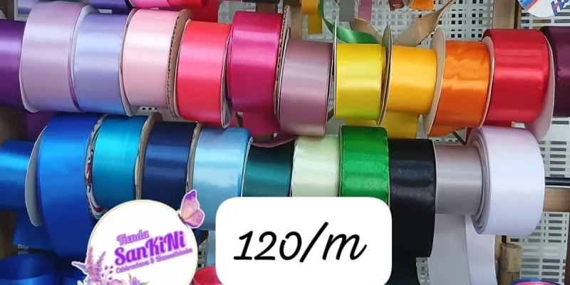 Cintas de Satin 4cm