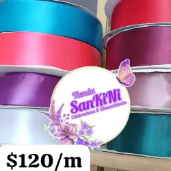 Cintas de Satin 4cm