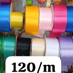 Cintas de satin ancho 4cm