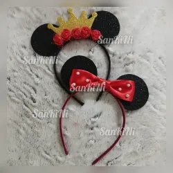Cintillos de Minnie Rojo