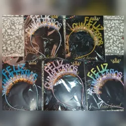 Cintillos Feliz Cumpleaños