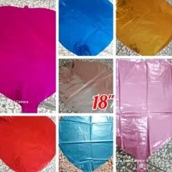 Corazones metalizados 