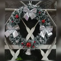 Corona Navideñas para puerta