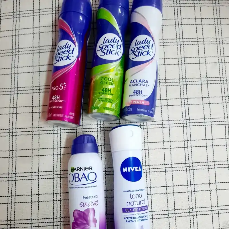 Desodorantes spray