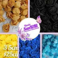 Flores de foami 3.5cm