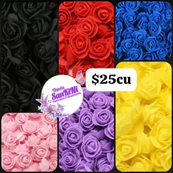 Flores de foami 3.5cm