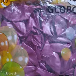 Globos cromados color Rosa 